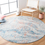 Safavieh Tulum Tul235A Ivory/Dark Blue Rug.