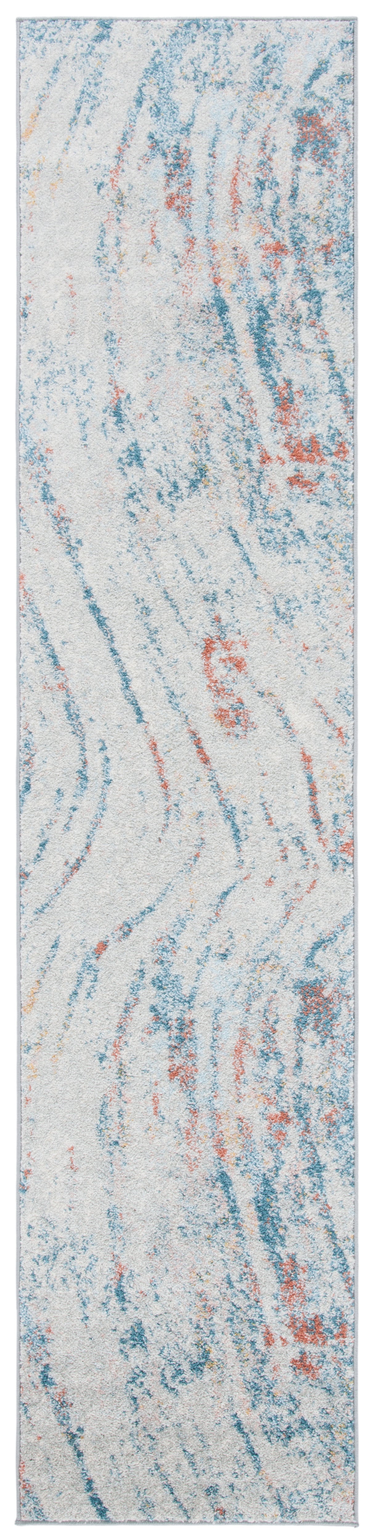 Safavieh Tulum Tul236A Ivory/Dark Blue Rug.