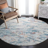 Safavieh Tulum Tul236A Ivory/Dark Blue Rug.