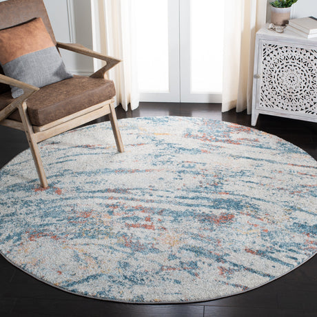 Safavieh Tulum Tul236A Ivory/Dark Blue Rug.