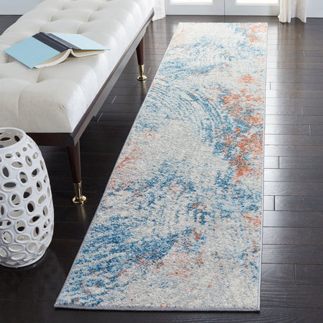 Safavieh Tulum Tul237A Ivory/Dark Blue Rugs.