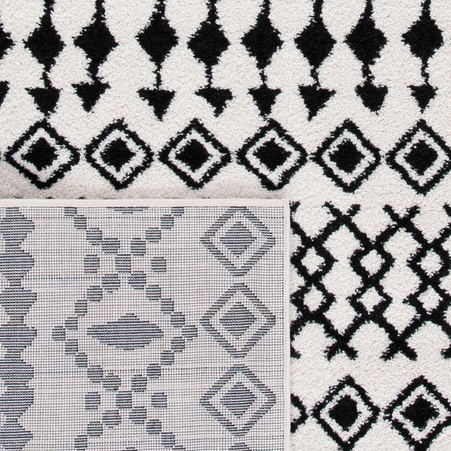 Safavieh Tulum Tul240B Ivory/Black Rugs.