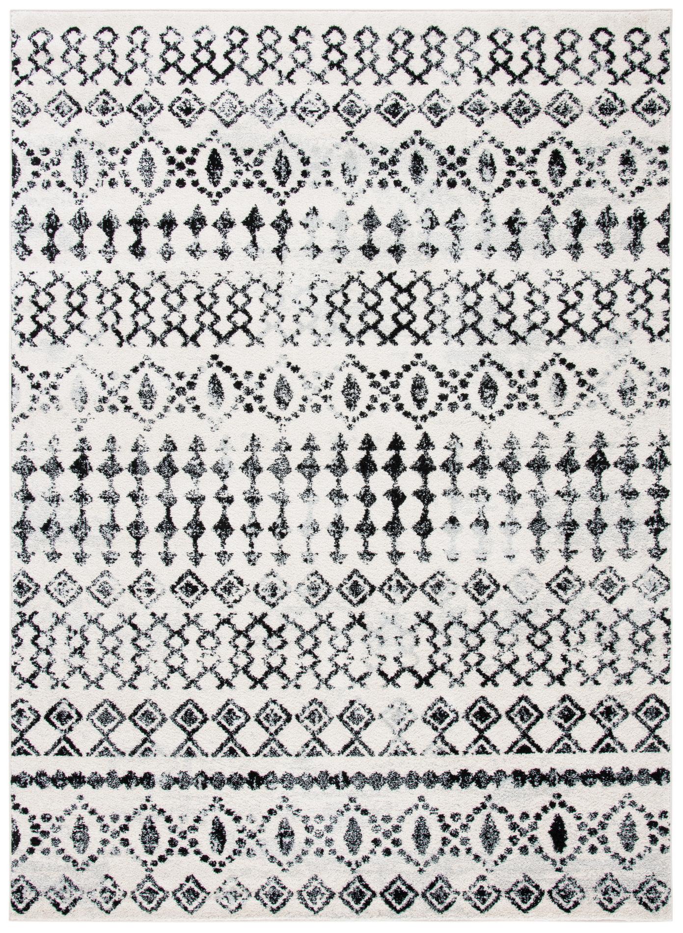 Safavieh Tulum Tul240B Ivory/Black Area Rug