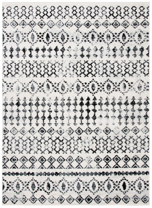 Safavieh Tulum Tul240B Ivory/Black Rugs.