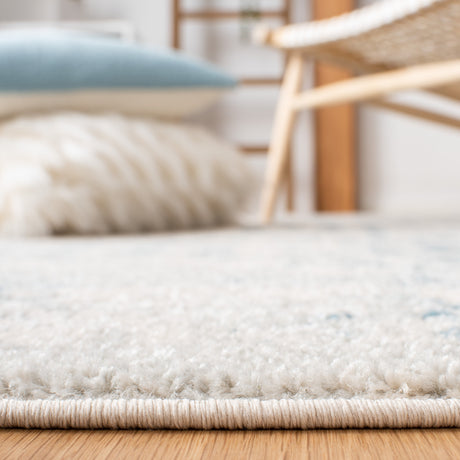 Safavieh Tulum Tul240C Ivory/Turquoise Rug.
