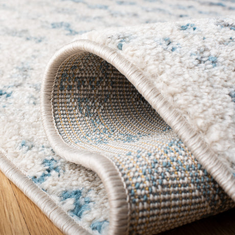 Safavieh Tulum Tul240C Ivory/Turquoise Rug.
