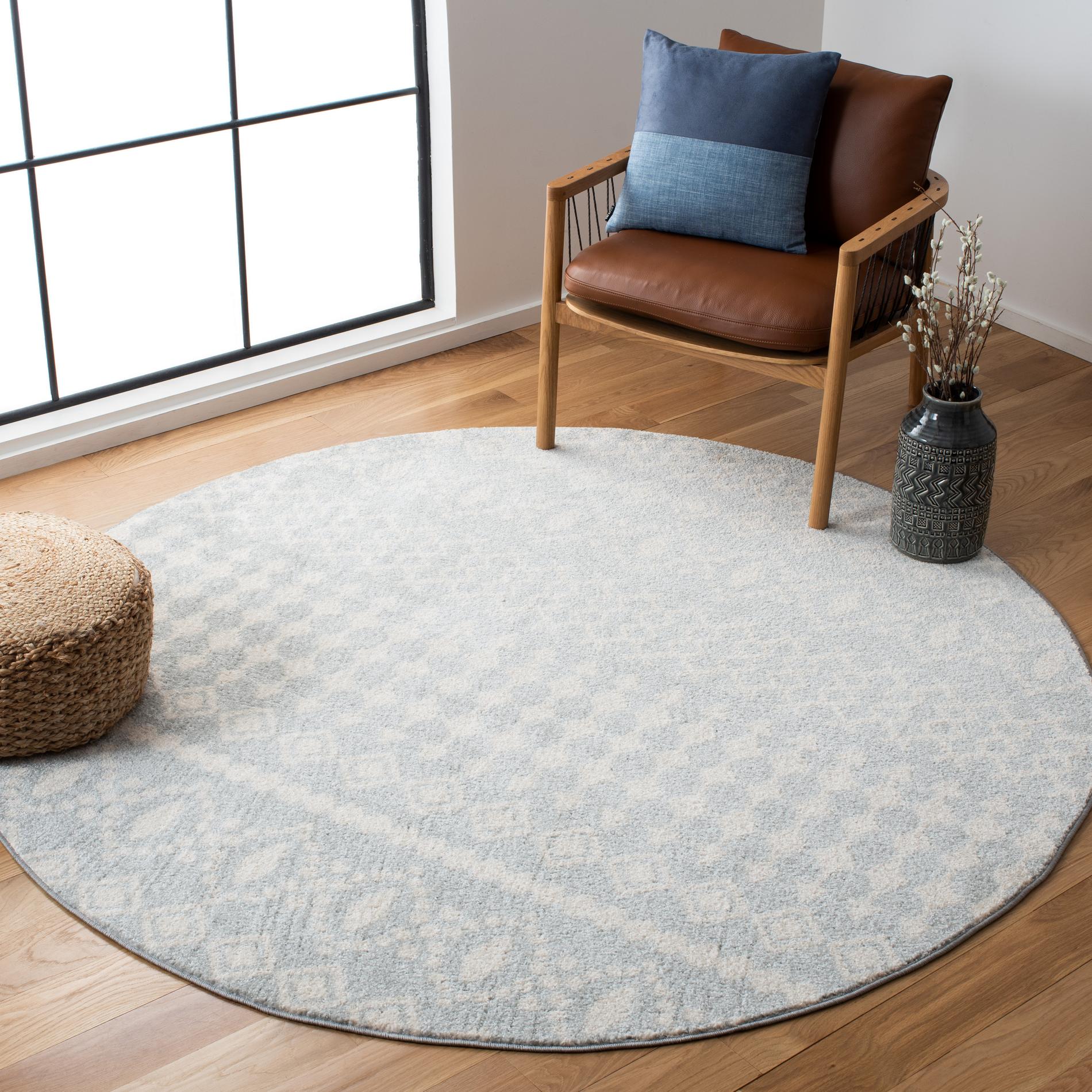 Safavieh Tulum Tul240G Light Grey/Ivory Area Rug