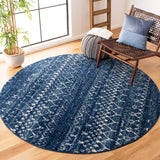 Safavieh Tulum Tul249M Blue/Ivory Rug.