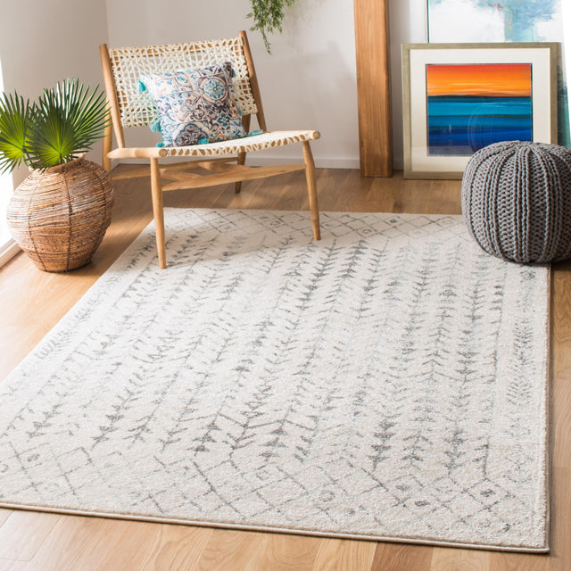 Safavieh Tulum Tul262A Ivory/Grey Rug.