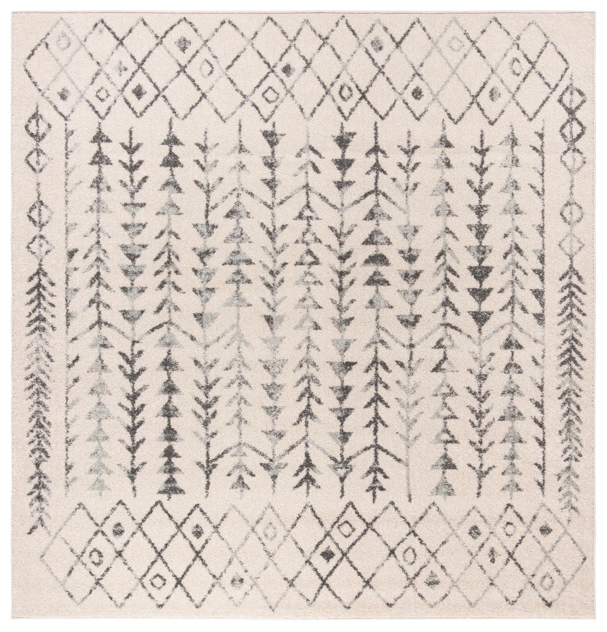 Safavieh Tulum Tul262A Ivory/Grey Rug.