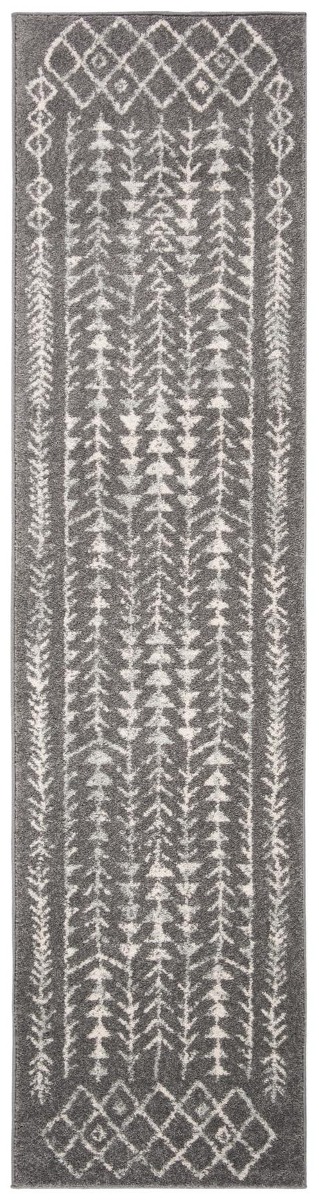 Safavieh Tulum Tul262F Dark Grey/Ivory Rug.