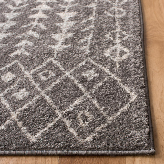 Safavieh Tulum Tul262F Dark Grey/Ivory Rug.