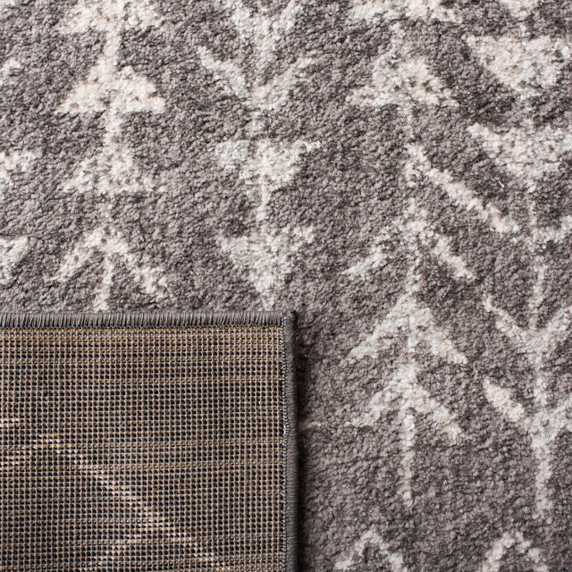 Safavieh Tulum Tul262F Dark Grey/Ivory Rug.