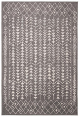 Safavieh Tulum Tul262F Dark Grey/Ivory Rug.