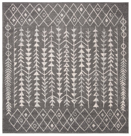 Safavieh Tulum Tul262F Dark Grey/Ivory Rug.