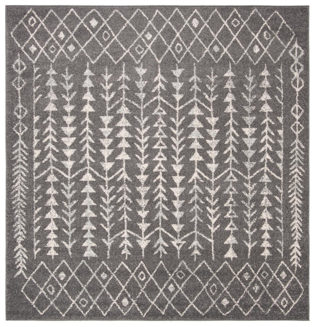 Safavieh Tulum Tul262F Dark Grey/Ivory Rug.