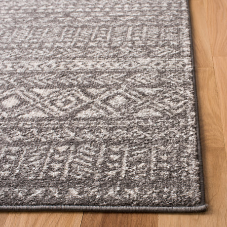 Safavieh Tulum Tul263F Dark Grey/Ivory Rug.