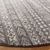 Safavieh Tulum Tul263F Dark Grey/Ivory Rug.