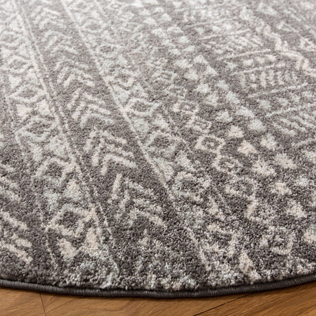 Safavieh Tulum Tul263F Dark Grey/Ivory Rug.