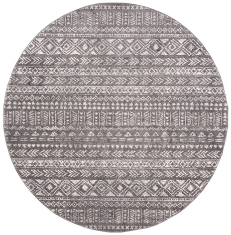 Safavieh Tulum Tul263F Dark Grey/Ivory Rug.