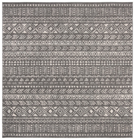 Safavieh Tulum Tul263F Dark Grey/Ivory Rug.