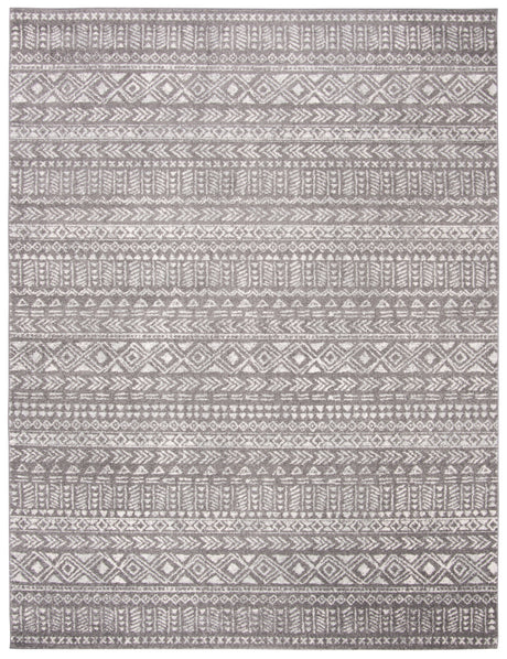 Safavieh Tulum Tul263F Dark Grey/Ivory Rug.