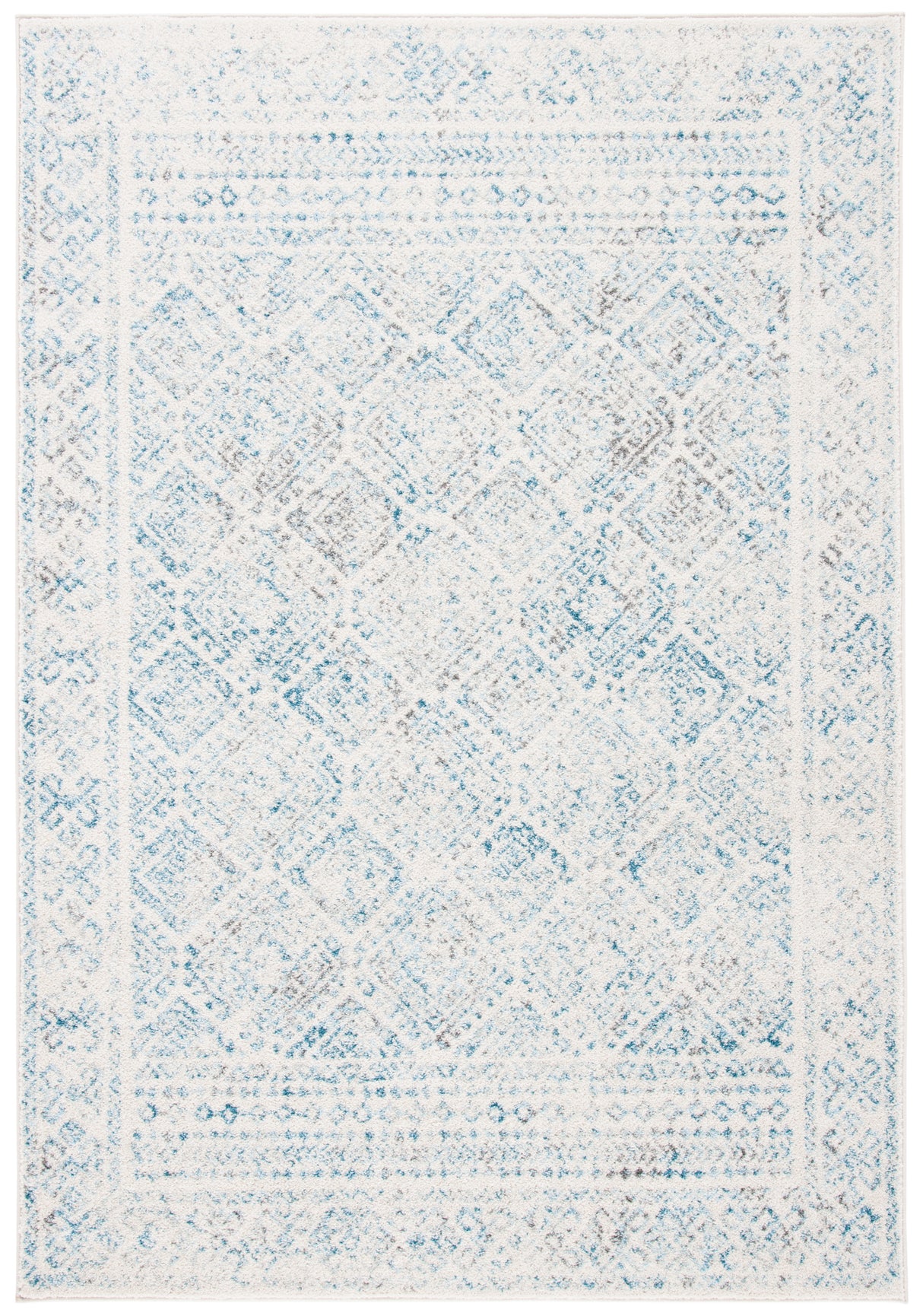 Safavieh Tulum Tul264B Ivory/Turquoise Rug.