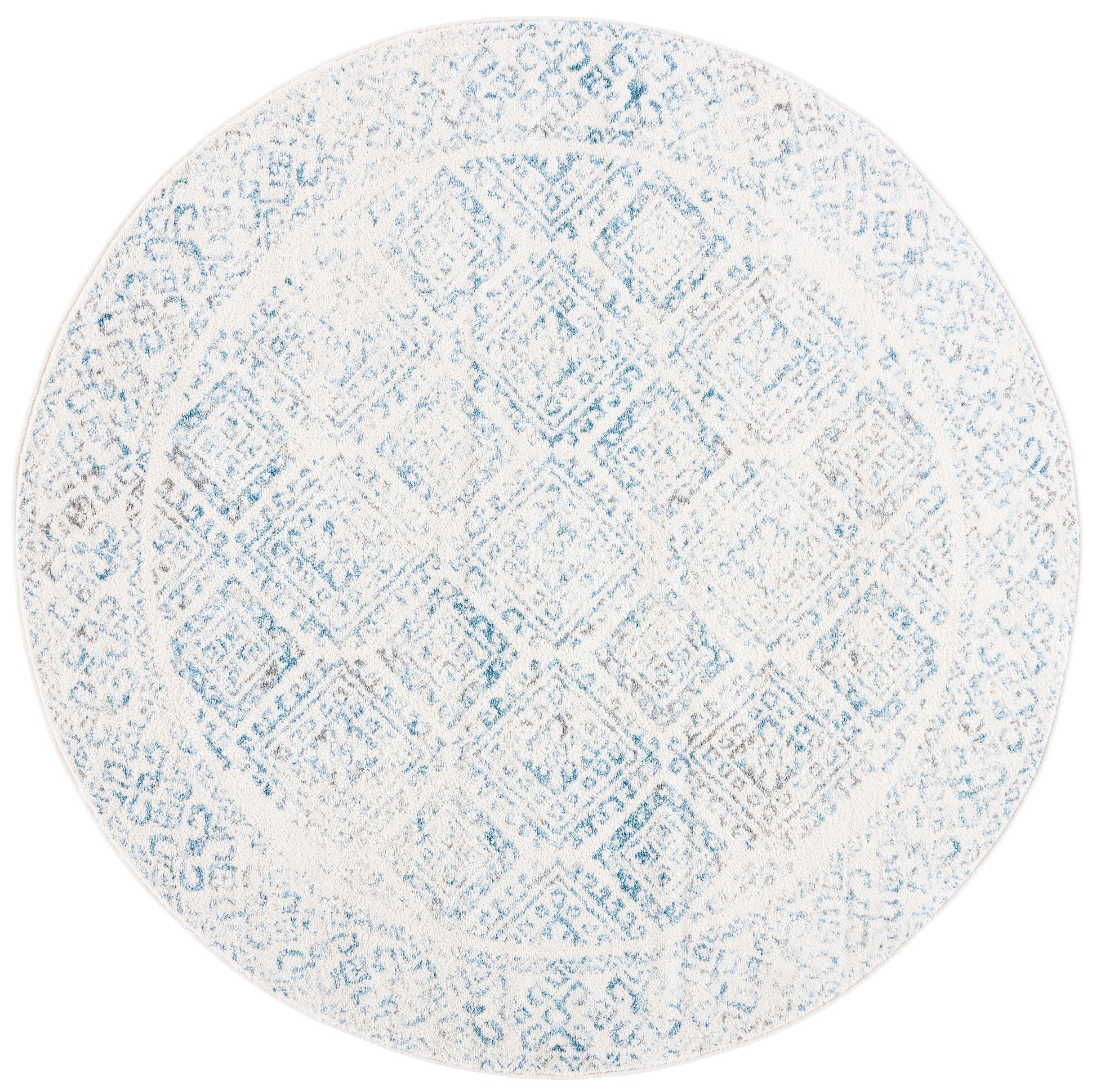 Safavieh Tulum Tul264B Ivory/Turquoise Area Rug