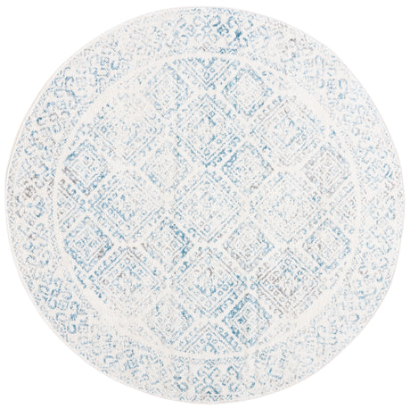 Safavieh Tulum Tul264B Ivory/Turquoise Rug.