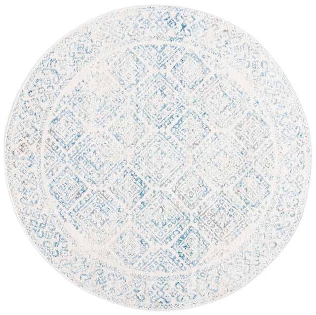 Safavieh Tulum Tul264B Ivory/Turquoise Rug.