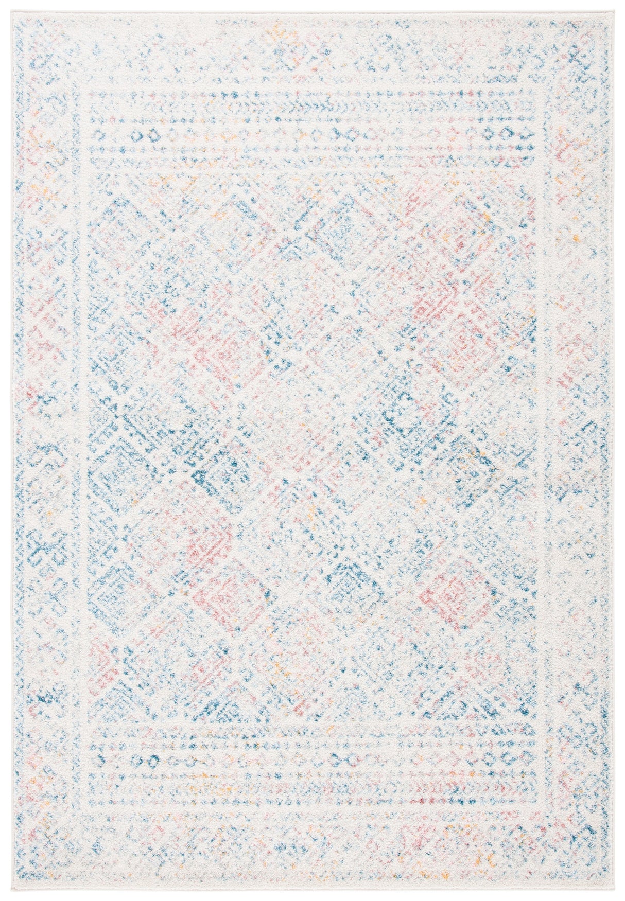 Safavieh Tulum Tul264C Ivory/Terracotta Rug.