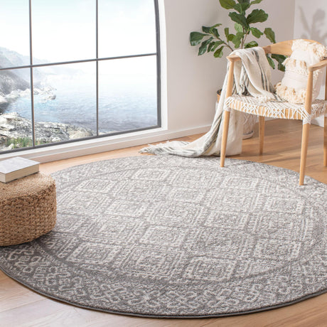 Safavieh Tulum Tul264F Dark Grey/Ivory Rug.