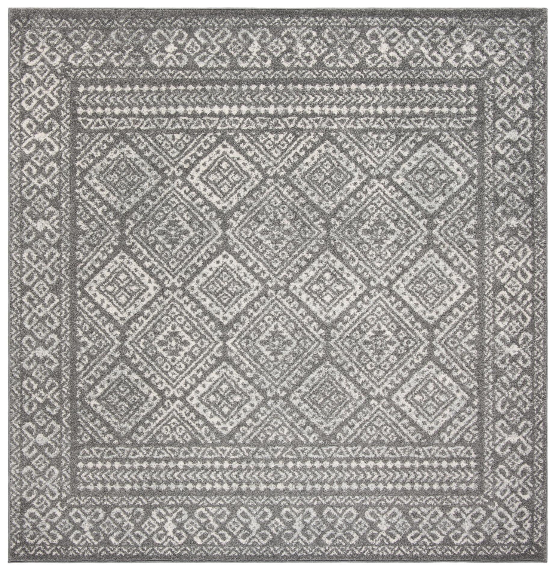 Safavieh Tulum Tul264F Dark Grey/Ivory Area Rug