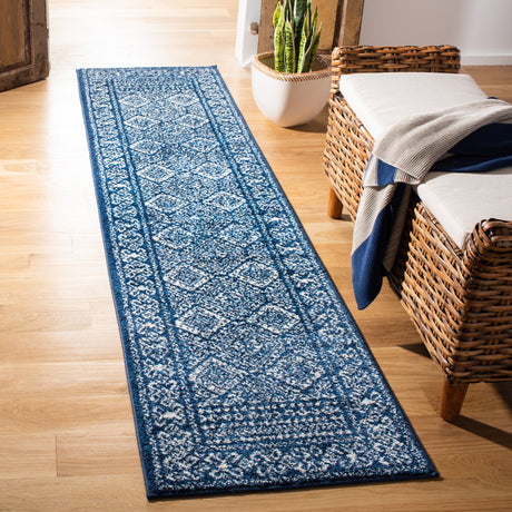 Safavieh Tulum Tul264N Navy/Ivory Rug.