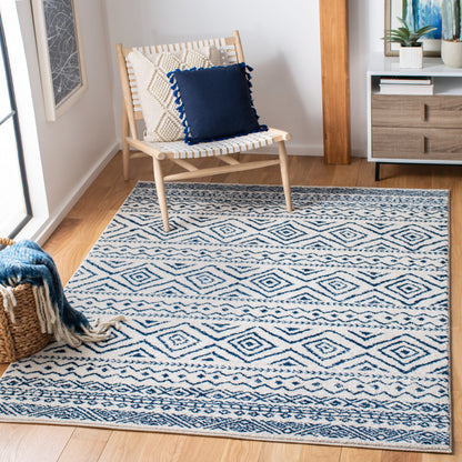 Safavieh Tulum Tul267C Ivory/Navy Area Rug