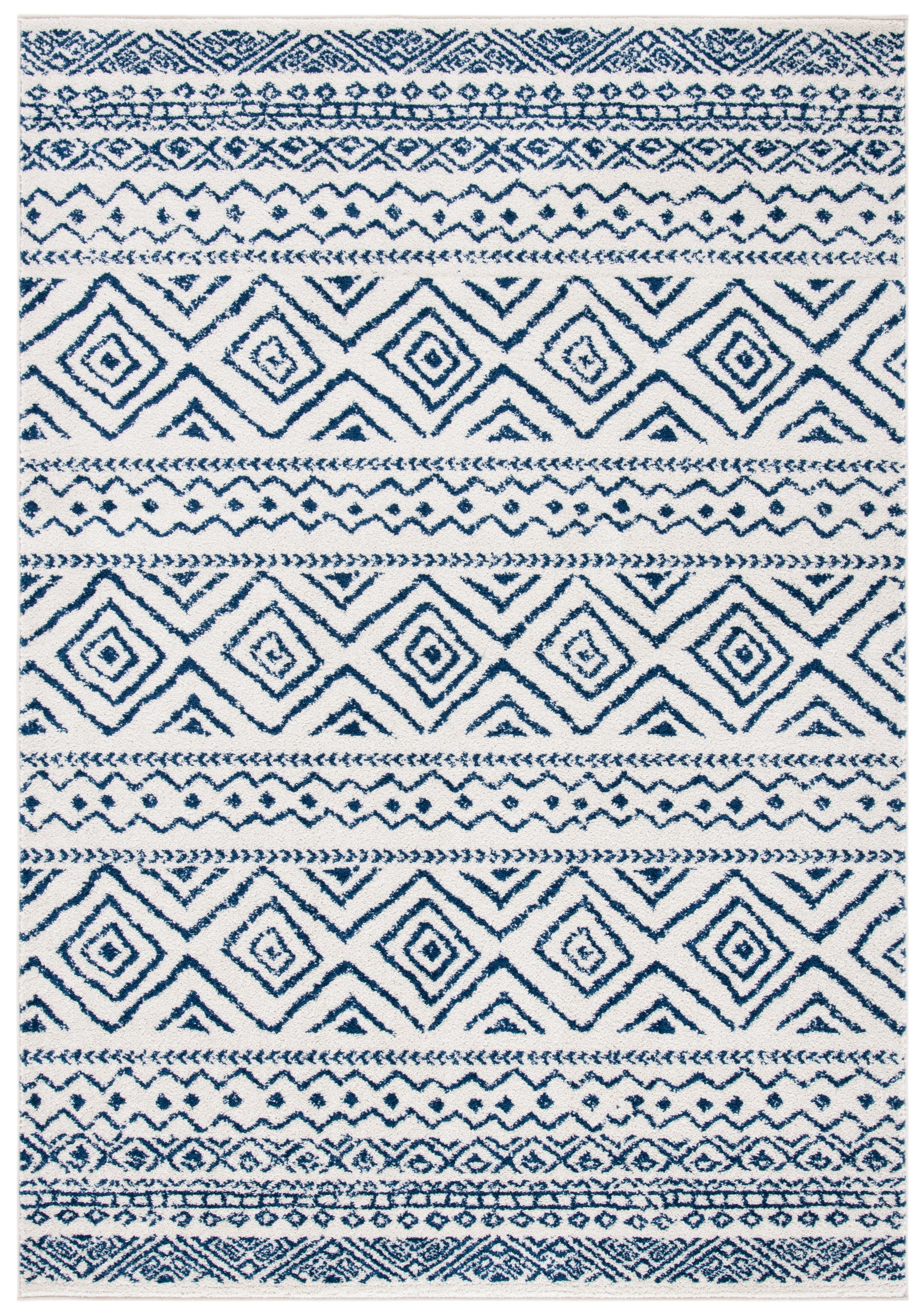 Safavieh Tulum Tul267C Ivory/Navy Area Rug