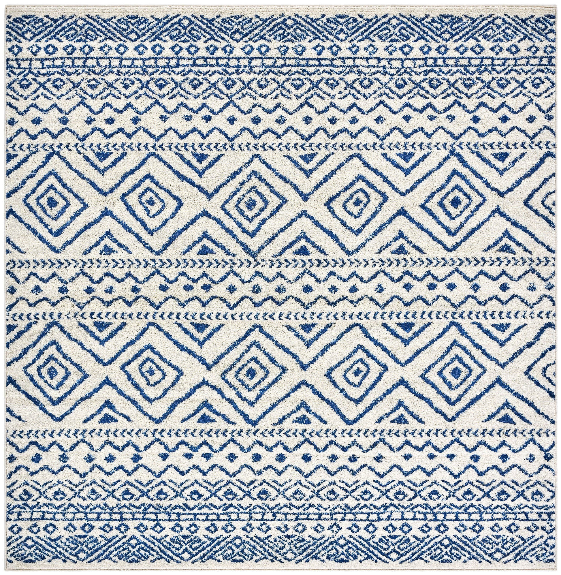 Safavieh Tulum Tul267C Ivory/Navy Area Rug