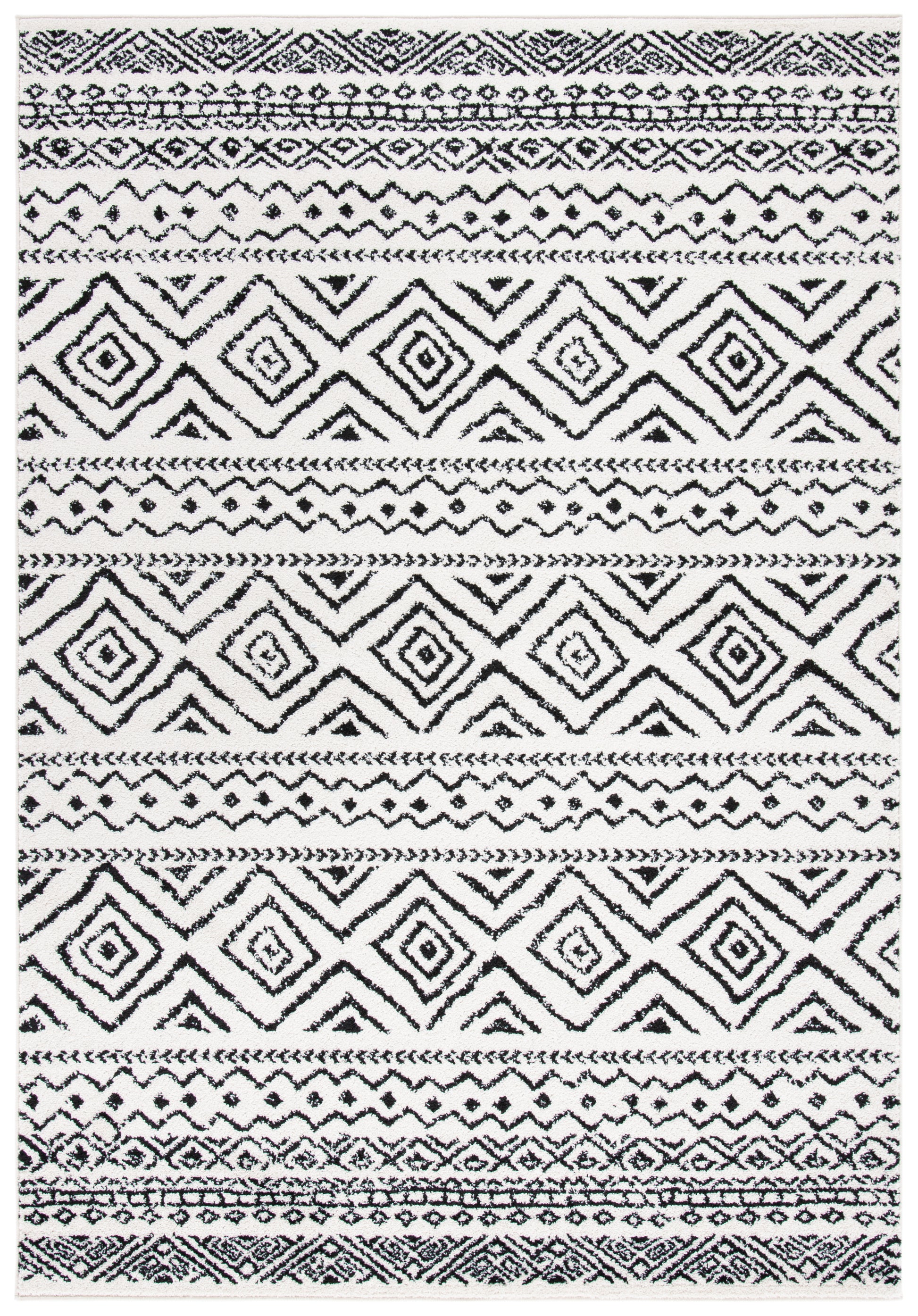 Safavieh Tulum Tul267D Ivory/Black Area Rug