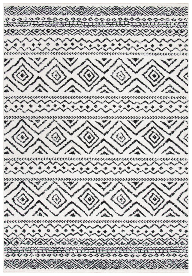 Safavieh Tulum Tul267D Ivory/Black Rug.