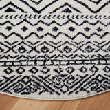 Safavieh Tulum Tul267D Ivory/Black Rug.