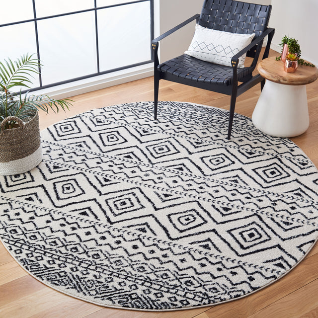 Safavieh Tulum Tul267D Ivory/Black Rug.