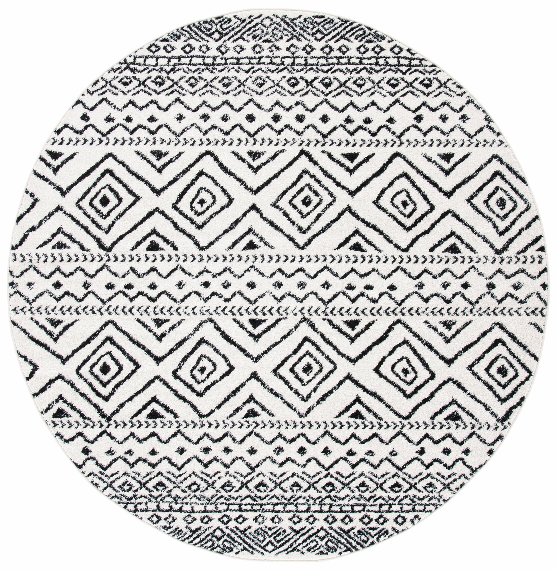 Safavieh Tulum Tul267D Ivory/Black Area Rug