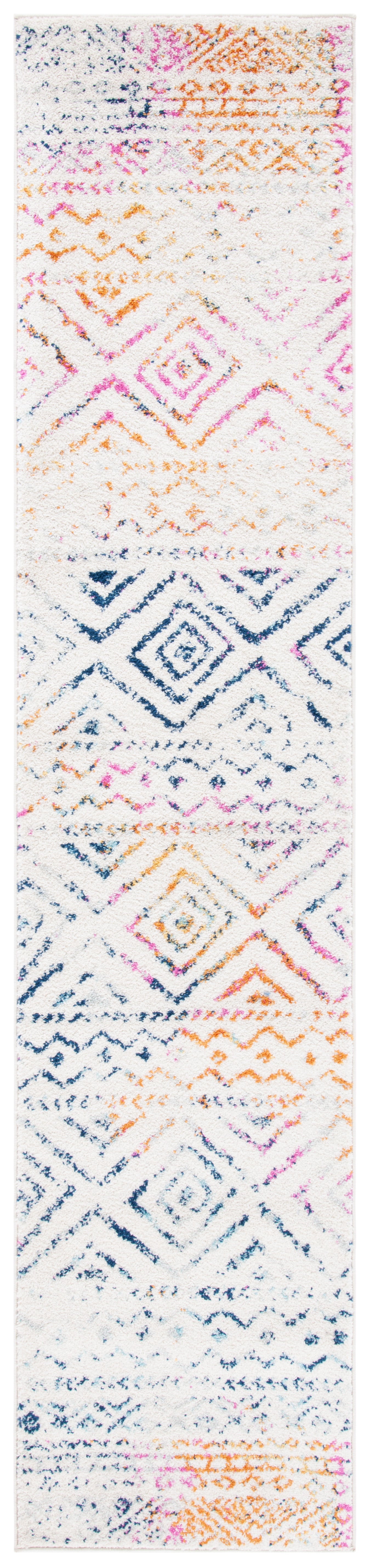 Safavieh Tulum Tul267E Ivory/Fuchsia Area Rug