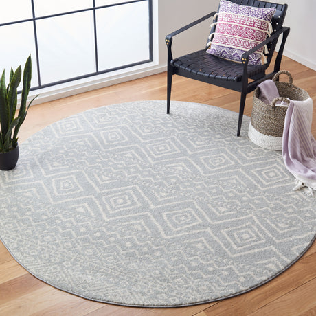 Safavieh Tulum Tul267F Light Grey/Ivory Rug.