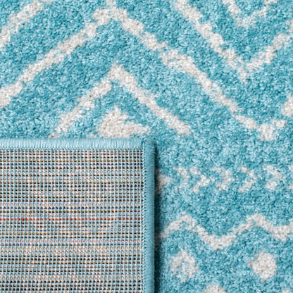 Safavieh Tulum Tul267K Turquoise/Ivory Area Rug