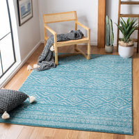 Safavieh Tulum Tul267K Turquoise/Ivory Area Rug