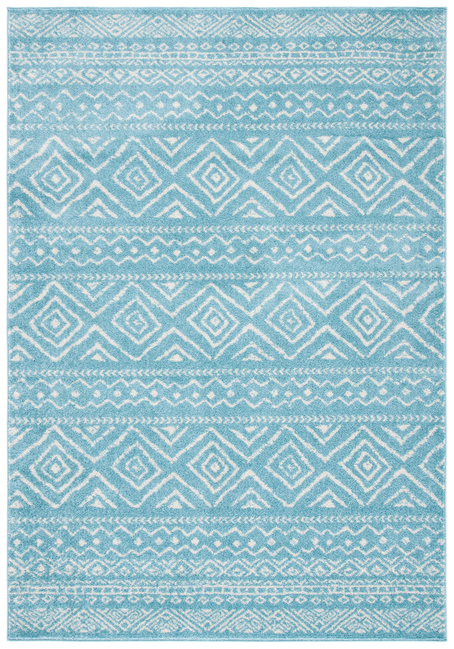 Safavieh Tulum Tul267K Turquoise/Ivory Rug.