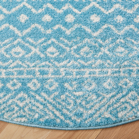 Safavieh Tulum Tul267K Turquoise/Ivory Rug.