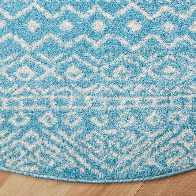 Safavieh Tulum Tul267K Turquoise/Ivory Rug.