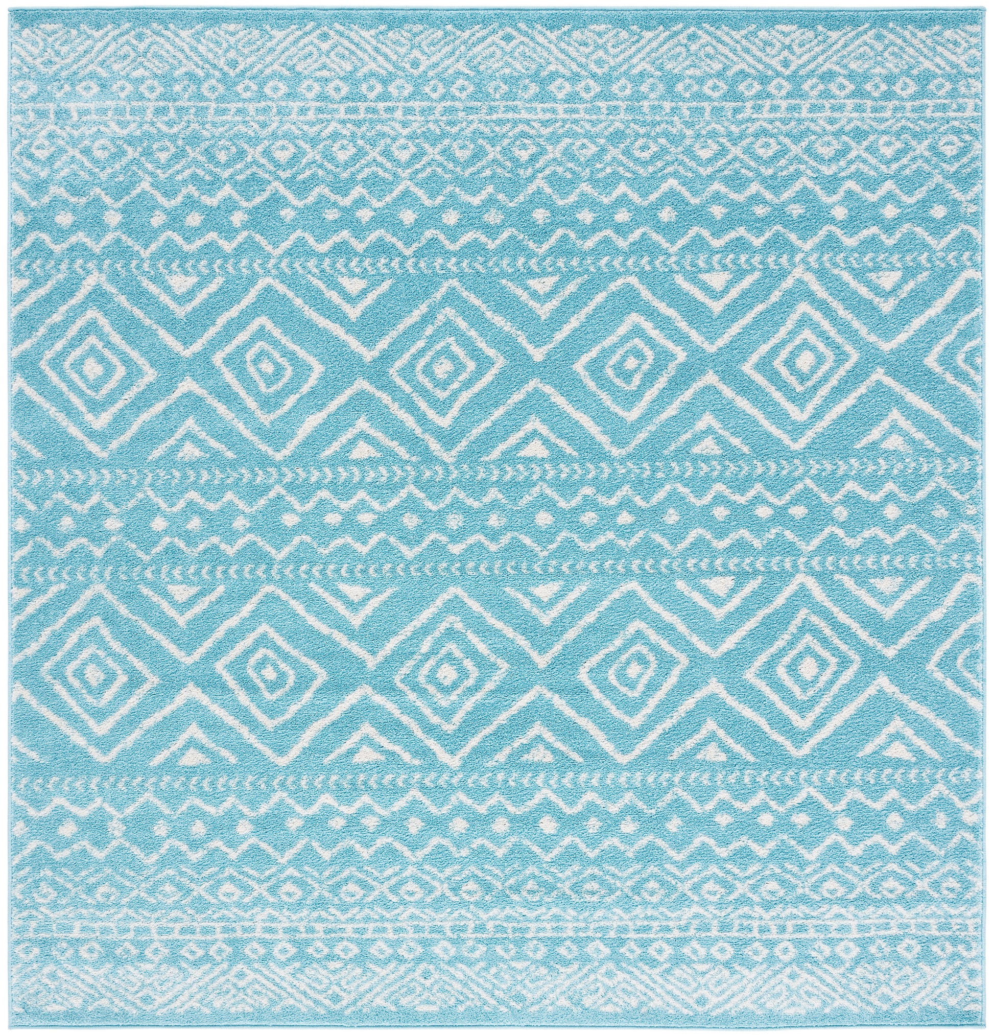 Safavieh Tulum Tul267K Turquoise/Ivory Area Rug